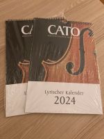 Cato lyrischer kalender 2024 literatur magazin neu ovp Bayern - Augsburg Vorschau