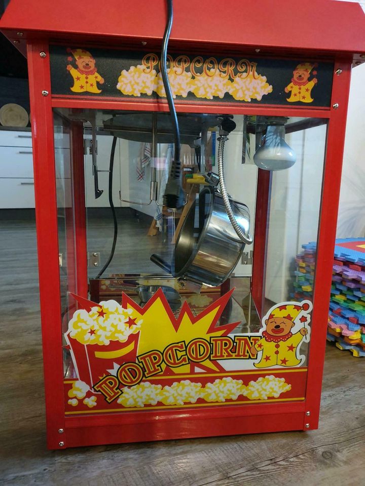 Popcornmaschine Popcorn Kino Geburtstag Kind mieten vermieten in Döllstädt