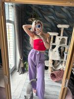 Zara Sommer Hose  Flieder luftig elegant Schleswig-Holstein - Kellinghusen Vorschau