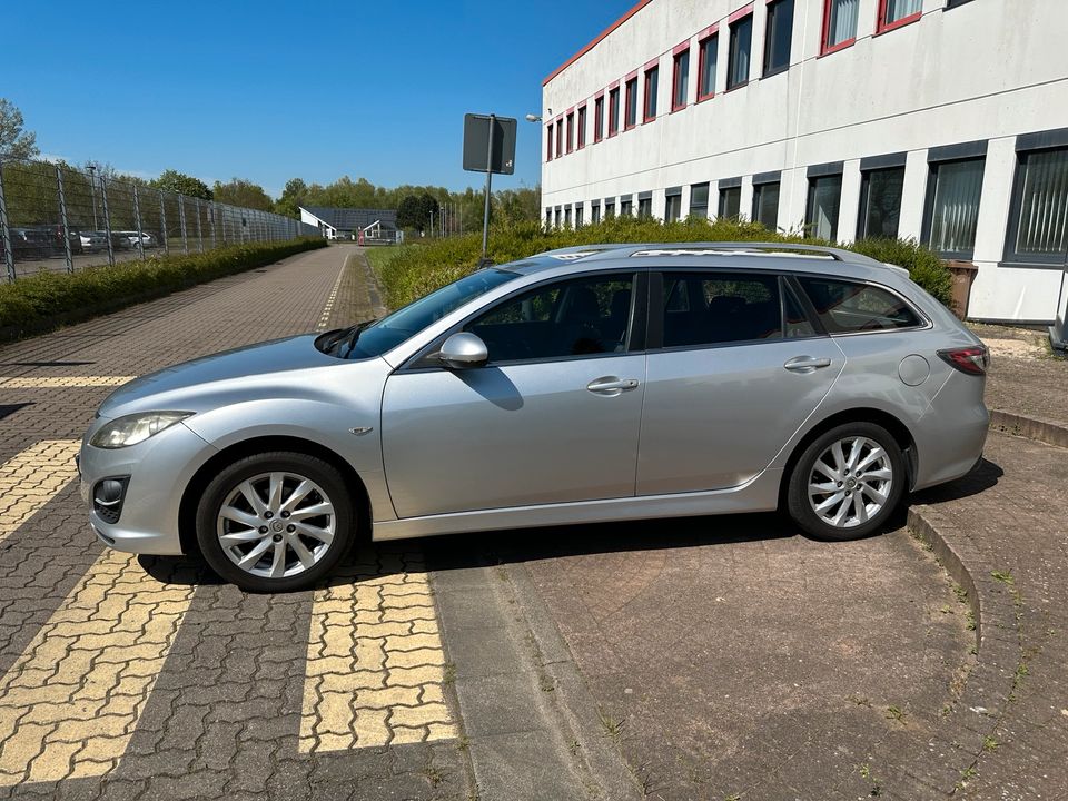 Mazda 6 1.8 BOSE TÜV-neu Tempom Klimaaut  8-fachbereift Totwinkel in Ziesendorf