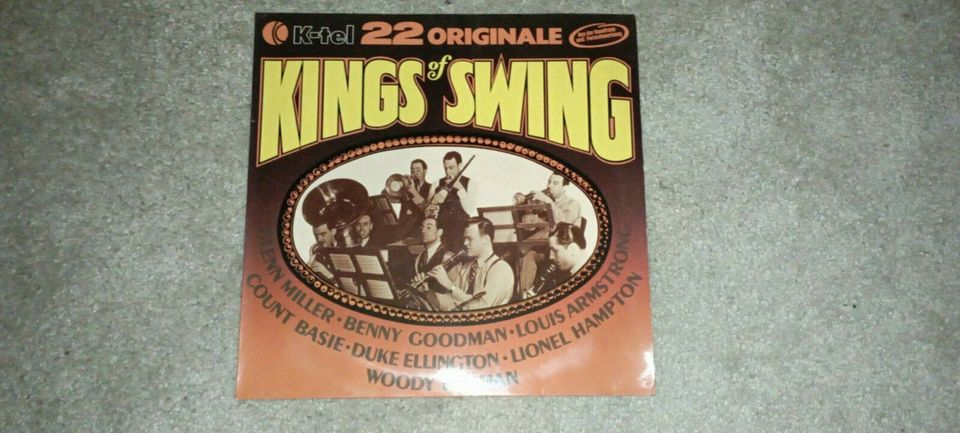 KINGS OF SWING,K-tel,LP,Schallplatte,1976,Top Zustand in Hilter am Teutoburger Wald