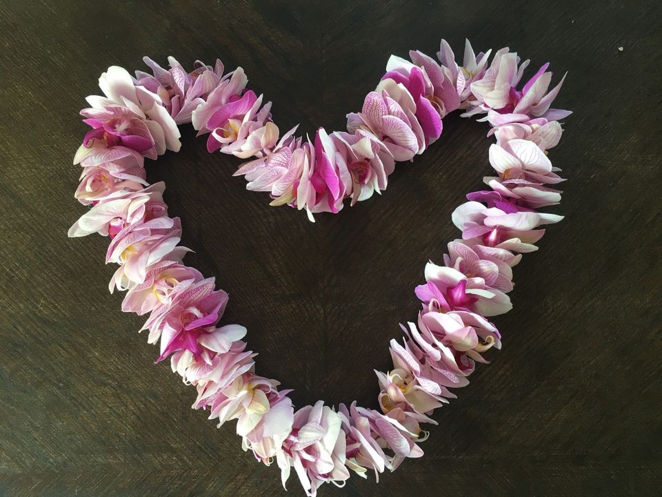 Workshop echte Lei frisch Hawaiianische Blumenkette machen in Pulheim