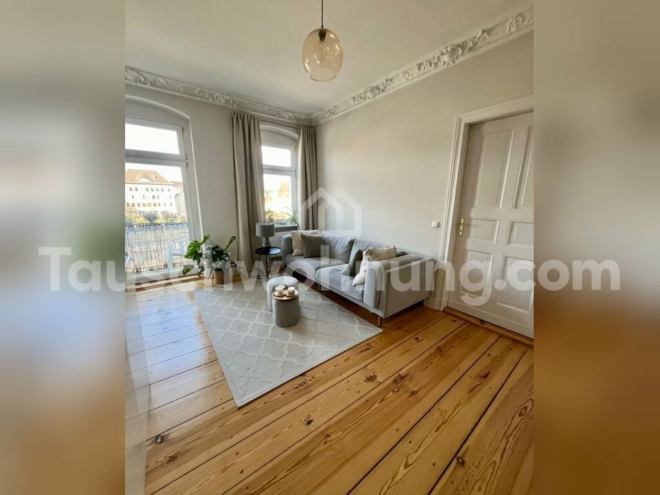 [TAUSCHWOHNUNG] 2 Z. renovierter Altbau, Balkon, Top-Lage Neukölln in Berlin