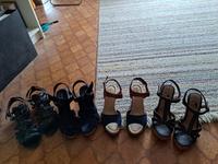 Damenschuhe Größe 37 ungetragen dunkelblau und schwarz Hessen - Rodenbach Vorschau