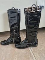 Miu Miu - Lackstiefel, schwarz, sehr guter Zustand Nordrhein-Westfalen - Nottuln Vorschau