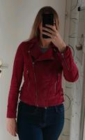 Freaky Nation Lederjacke rot L Niedersachsen - Ilsede Vorschau