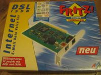 Hochwertige DSL/ ISDN Fritz Card für den PC, mit originaler Verp. Hessen - Limburg Vorschau