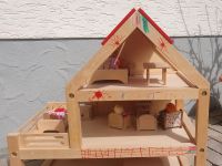 Puppenhaus aus Holz für Kinder, unbehandelt Bayern - Dettelbach Vorschau