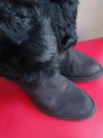 Marc Cain Stiefeletten mit Fake Fur Besatz,40/41 Bayern - Würzburg Vorschau