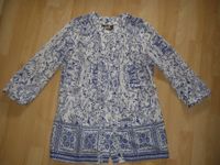 Bluse von HEINE Rick Cardona blau weiß -  Baumwolle - Gr. 36 Hessen - Hanau Vorschau