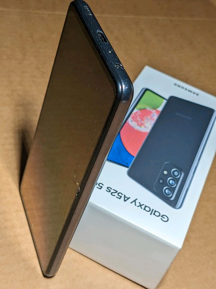 Samsung Galaxy A52s 5G Smartphone schwarz 128 Android 14 Garantie in Haiger