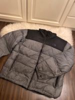 The North Face Mens Grey Black Nuptse Winter Puffer Hannover - Mitte Vorschau