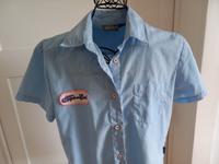 Worker Hemd Rockabilly hellblau rosa Knöpfe M Ragwear süß Bayern - Ingolstadt Vorschau