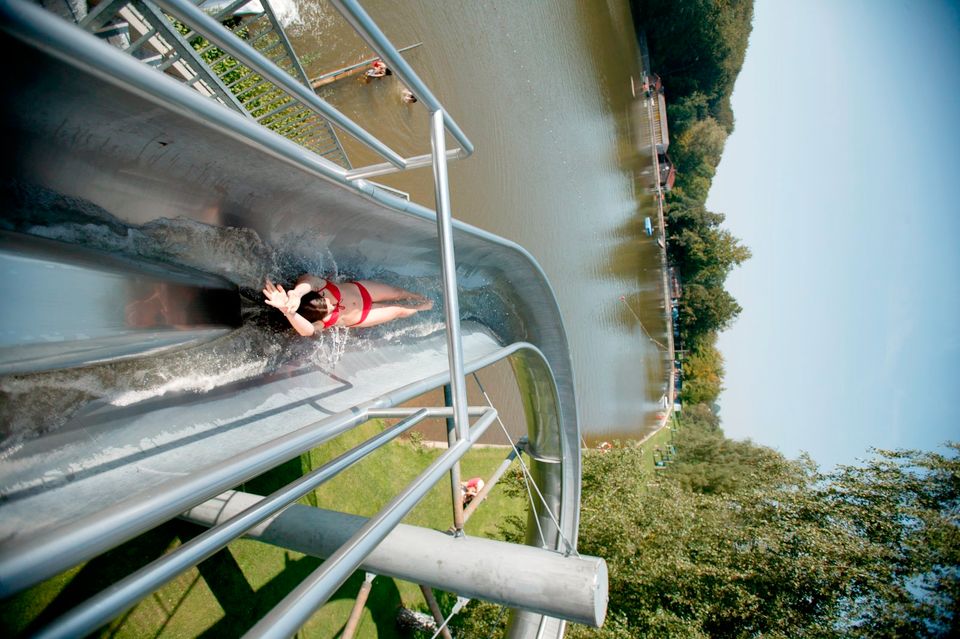 Mobilheim direkt am Waldsee in Thalmässing