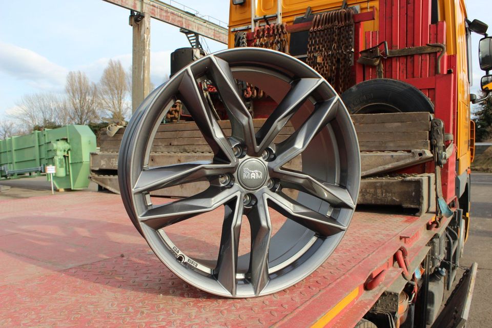 19 Zoll Felgen 5x112 Alufelgen MAM RS3 für Audi A3 A4 A6 TT Rotor in Großbeeren