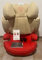 Cybex Solution QFix Group 2/3 Car Seat, Autumn Gold - Burnt Red Nordrhein-Westfalen - Hiddenhausen Vorschau