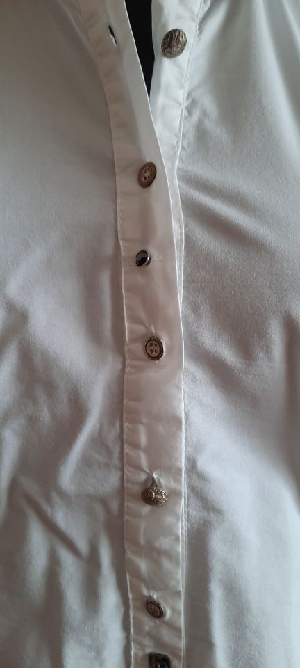 Hochwertige Damen Bluse von Bottega, Gr. XL, weiß in Langen (Hessen)