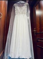 elegantes Brautkleid Größe XS (34/36) Sachsen - Radeberg Vorschau