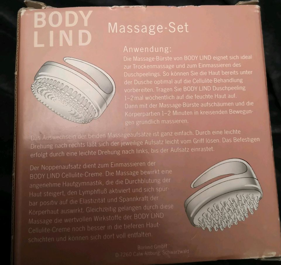 Massage Set von Annemarie Börlind in Stuttgart