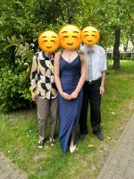 Verkaufe 1 mal getragenes blaues Kleid Sachsen-Anhalt - Magdeburg Vorschau