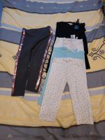 4 x 3/4 Leggings 116, 1x lange Leggings 122, als Paket Niedersachsen - Gieboldehausen Vorschau