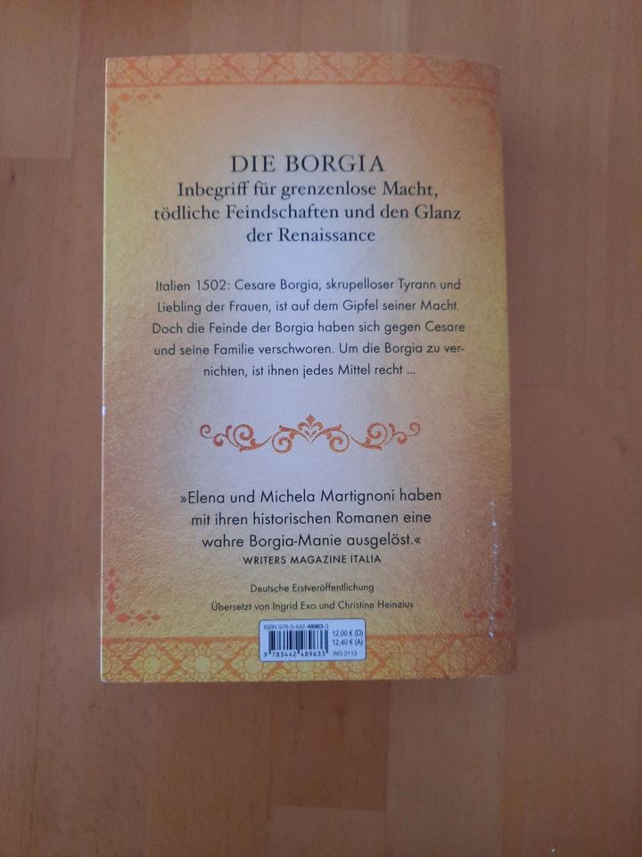 Borgia Trilogie Band 1 + 2 + 3, Verschwörung Täuschung Vergeltung in Rehlingen-Siersburg