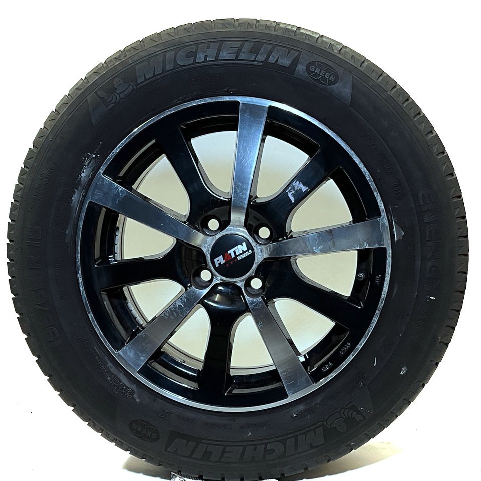 Renault Captur Megane Scenic Alu-Felgen Sommer-Reifen 195/65 R15 in Nottuln