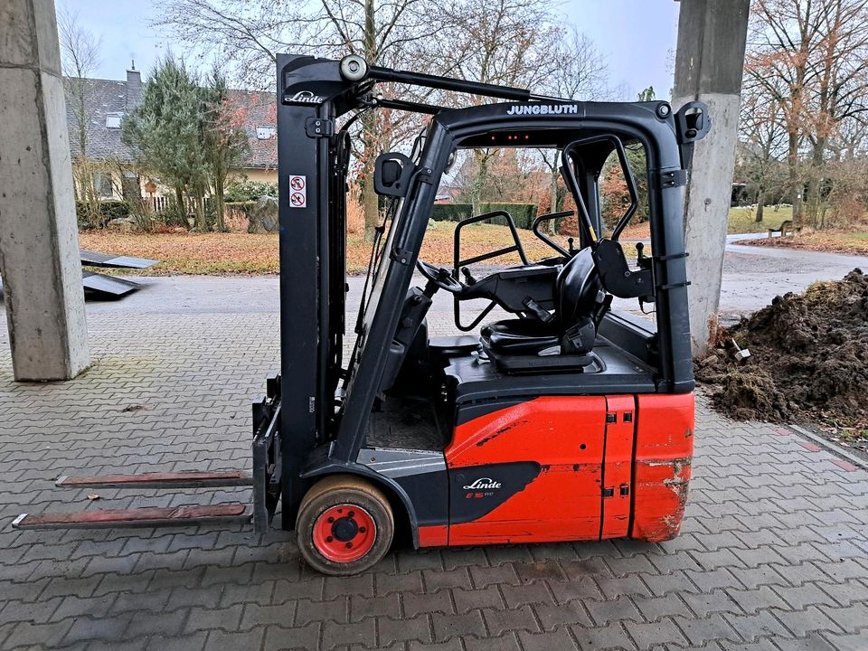 ⚠️⚠️⚠️ Linde E16 EVO Elektro Gabelstapler Bj. 2018 11.700 Netto in Mayen