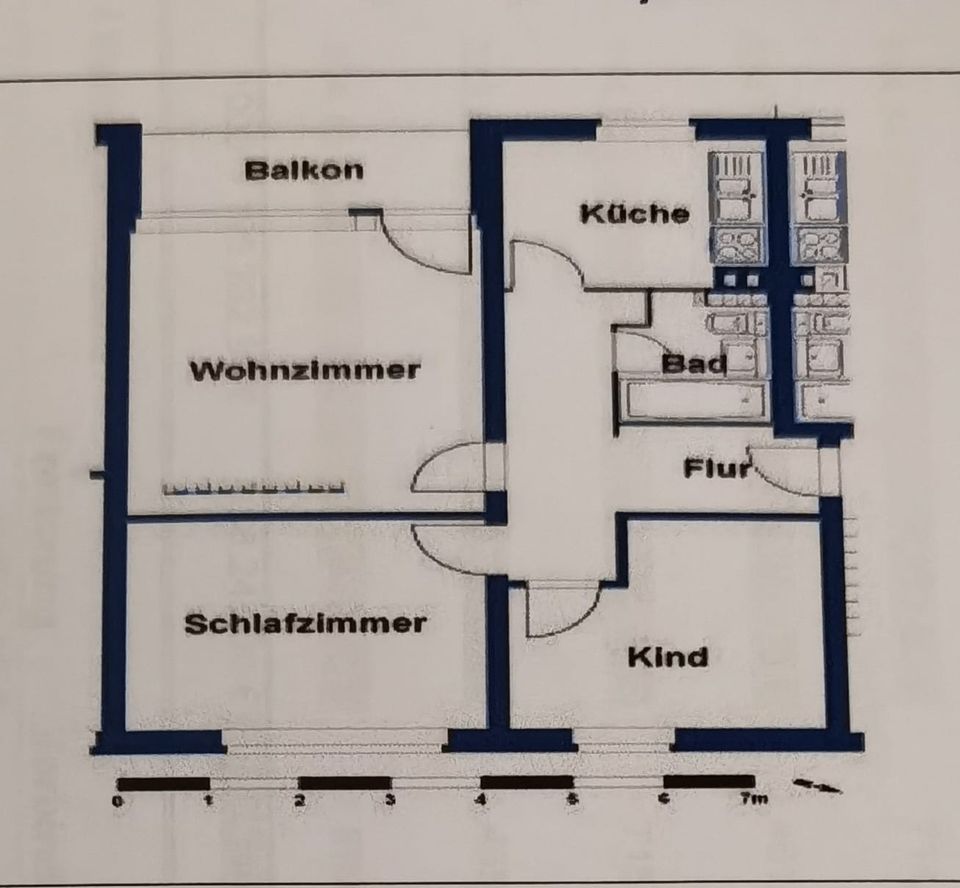 Eigentumswohnung 3 Zimmer Wohnung Etagenwohnung in Wolfsburg