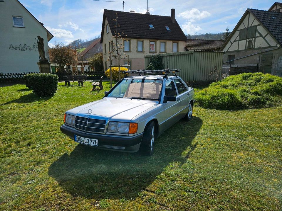 MB 190er neu Tüv ... mit ...                        H Kennzeichen in Schöntal