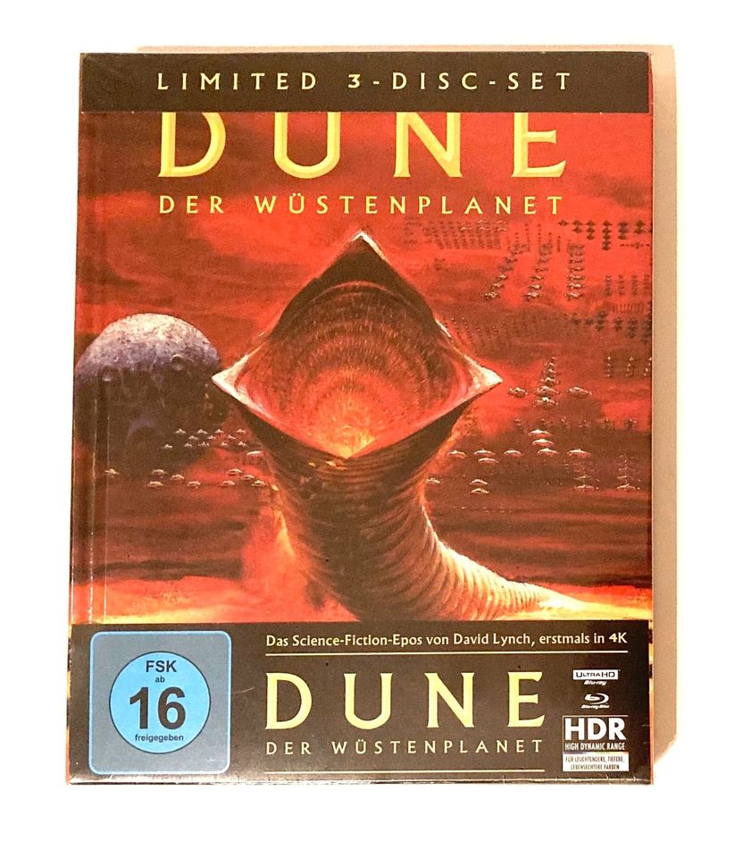 Dune - Der Wüstenplanet [4K UHD & Blu Ray] NEU & OVP - Mediabook in Berlin