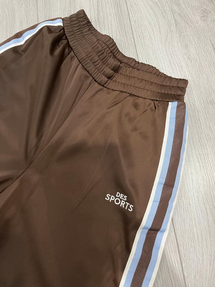 Braune baggy jogginghose mit reißverschluss unten in Pforzheim