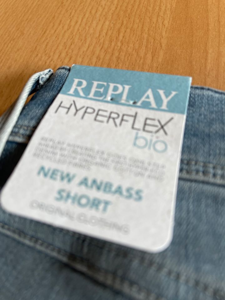 Replay Hyperflex Bio New Anbass-Shorts Gr.32 NEU mit Etikett in Vienenburg