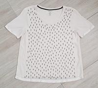 Marc Cain Shirt Cremeweiß Materialmix Seide Gr.38 Neuwertig Baden-Württemberg - Sigmaringen Vorschau