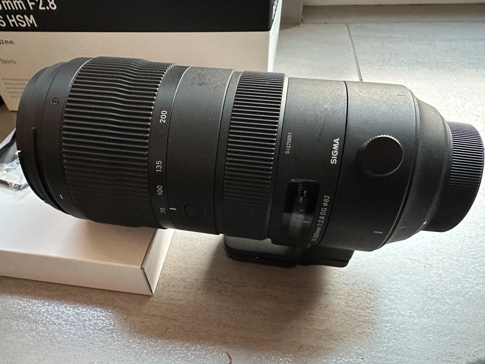 Objektiv Sigma 70-200 mm f2.8 DG OS HSM Sports für Nikon in Bottrop