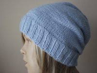 Beanie-Mütze MERINGO BLUE... mit Angora, handgestrickt Bad Doberan - Landkreis - Dummerstorf Vorschau