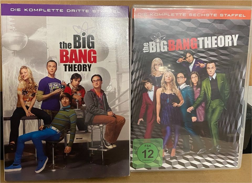 The Big Bang Theory Staffel 1-3&6 in Erding