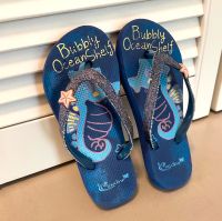 Mädchen Flip Flops Glitzer Claudine  blau 31 Kr. München - Neubiberg Vorschau