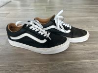 Vans 39 schwarz Leder Niedersachsen - Aurich Vorschau