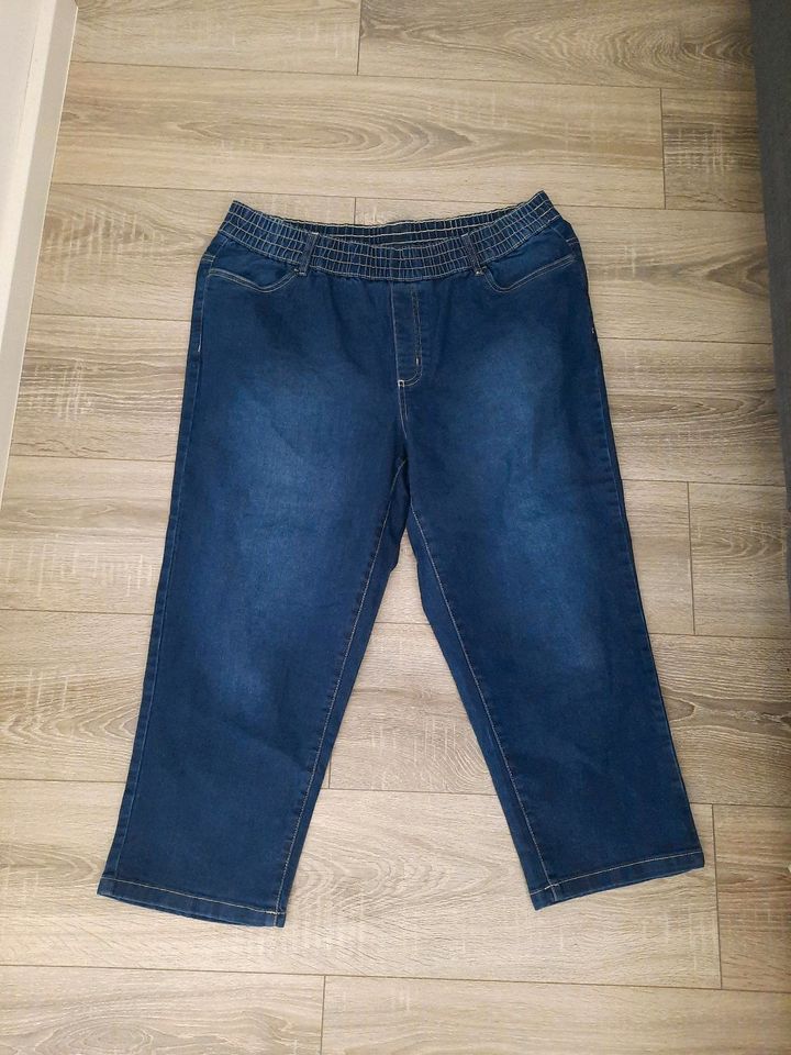 3/4 Damen Hose, Jeans, blau, 46 in Oberthulba