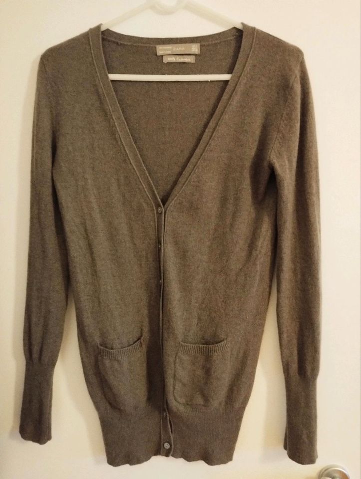 Strickjacke Cardigan Damen braun Zara Kaschmir 100 % Gr. S in Köln