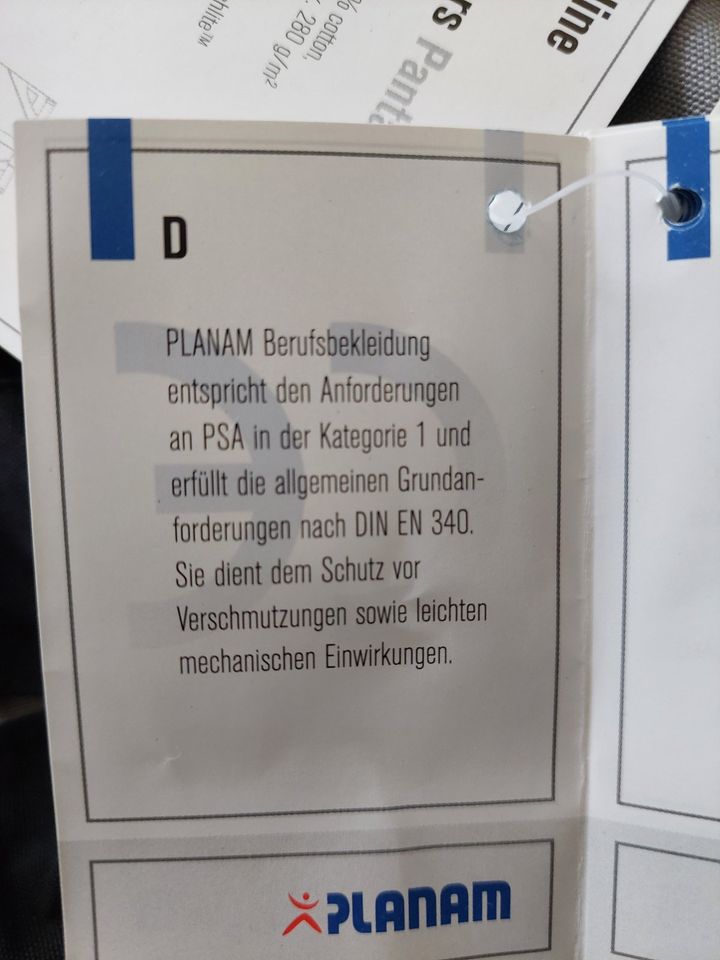 Arbeitshose Männer Gr. 58 in Ehringshausen