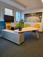 Büro Schreibtisch mit Container Breite 228 cm, Chefbüro Nürnberg (Mittelfr) - Mitte Vorschau