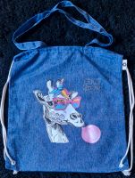 Tasche Rucksack Beutel gym 2in1 Jeans Optik neu crazy unicorn Rheinland-Pfalz - Bad Kreuznach Vorschau