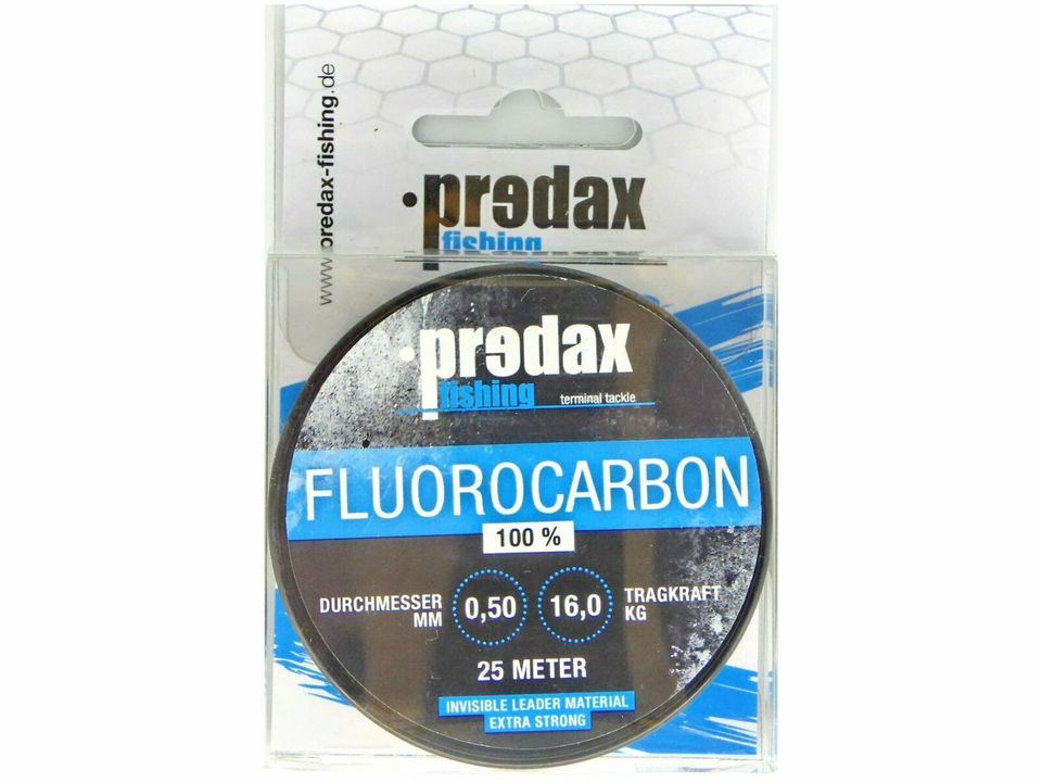 PREDAX Fluorocarbon Vorfachschnur zum Raubfischangeln Zander in Bremen