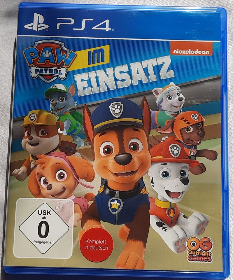 PAW PATROL IM EINSATZ - PLAYSTATION 4 PS4 PS 4 in Schöningen