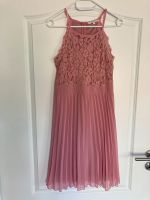 Abendkleid plissiertes Kleid altrosa Gr.38 Niedersachsen - Seggebruch Vorschau