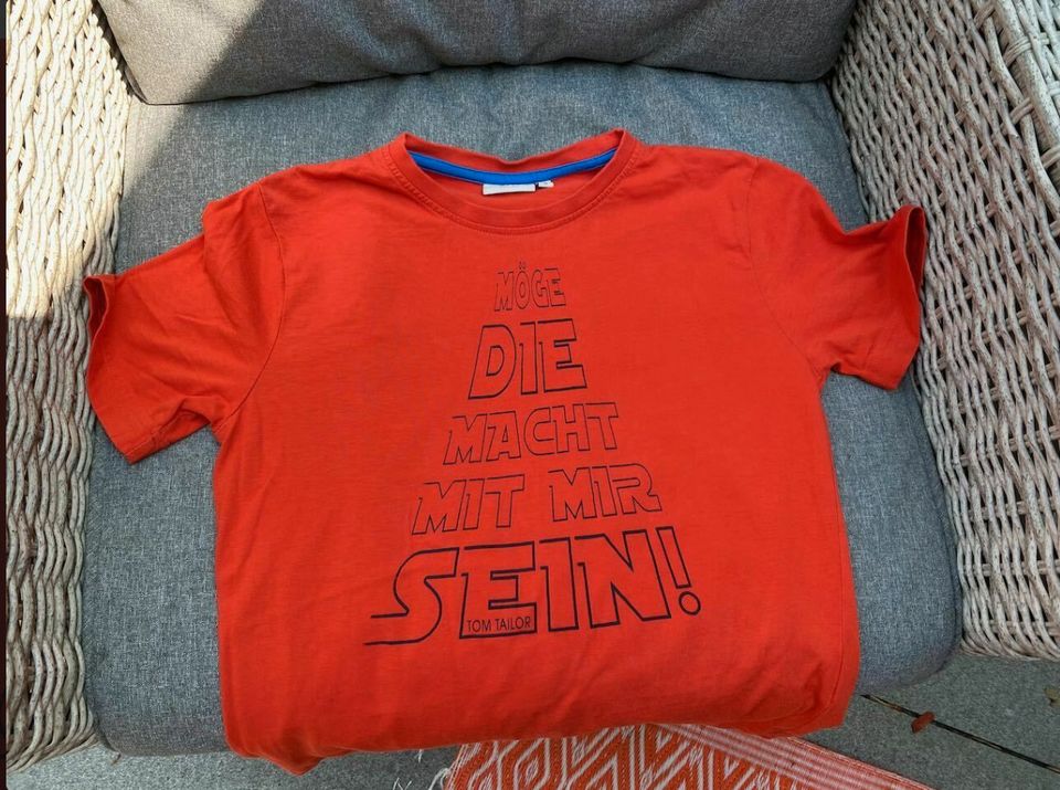 ★TOM TAILOR STAR WARS MÖGE DIE MACHT MIT DIR SEIN T-SHIRT★140 in Igensdorf