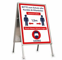 Plakatständer Kundenstopper Werbetafel DIN A1 inkl. 1Plakat Berlin - Pankow Vorschau