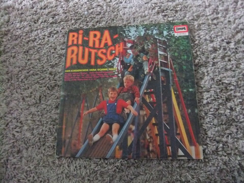 Europa,LP,Vinyl,Ri-Ra-Rutsch,Kinderlieder,Schallplatte in Henstedt-Ulzburg